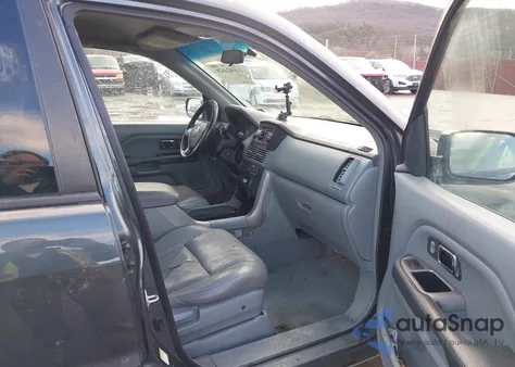 2004 Honda Pilot Ex-L from USA, damaged, VIN 2HKYF18554H528908